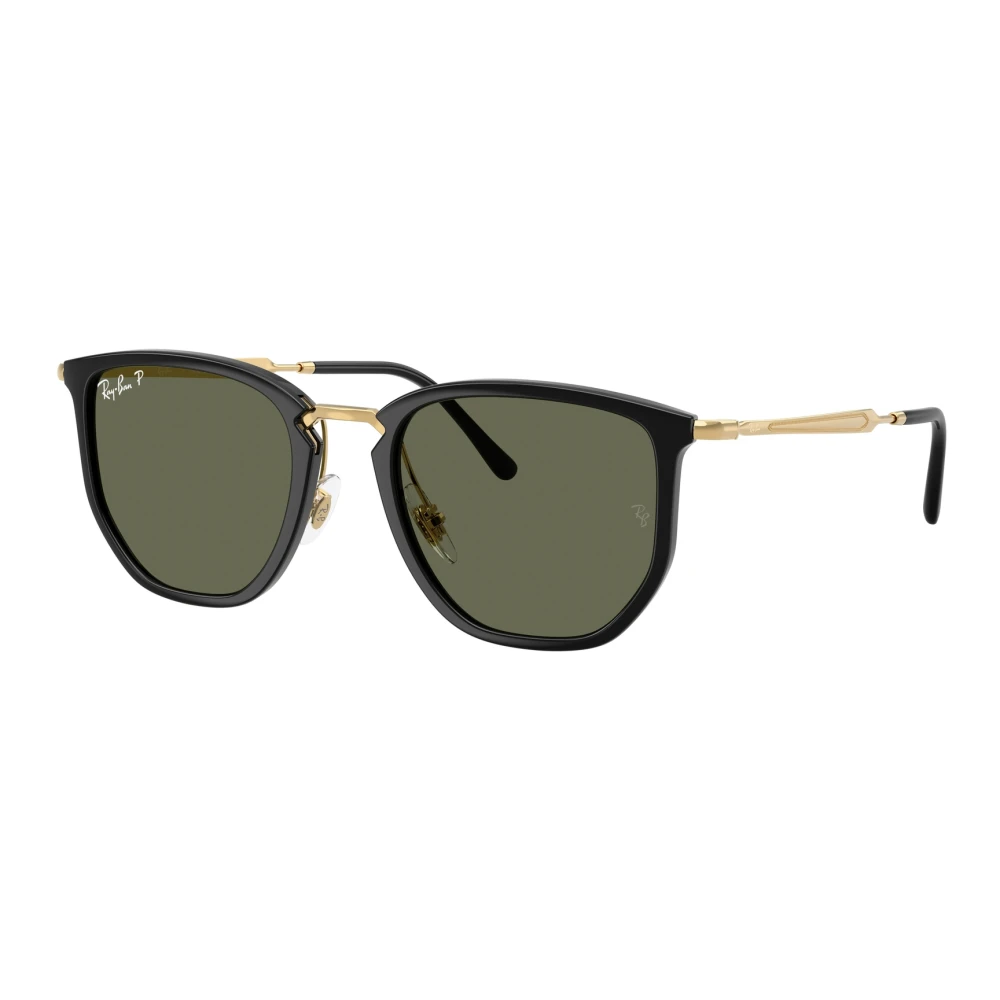 Ray - Ban Unisex Black/Green Rb4451 630658 Sunglasses Nylon Geometric Polarized - Image 5