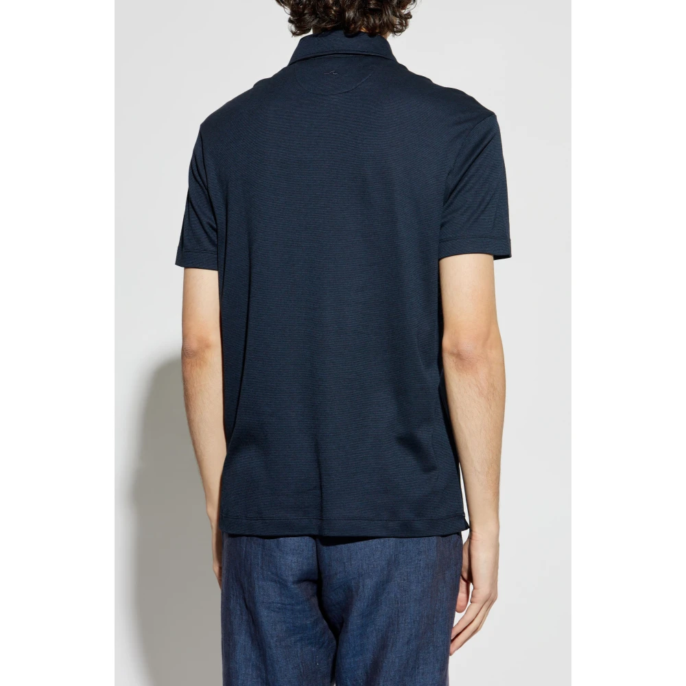 PAUL & SHARK Polo Blue Heren