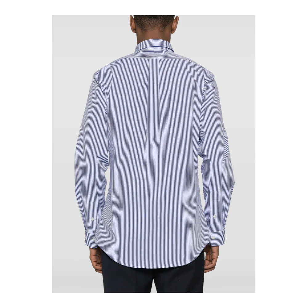 Polo Ralph Lauren Gestreept Logoshirt Blue Heren