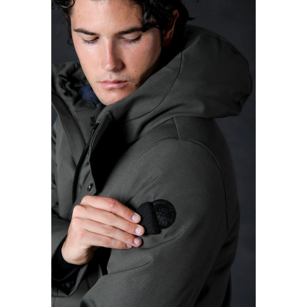 Mason's Winterparka Donkergroen Limited Edition Green Heren