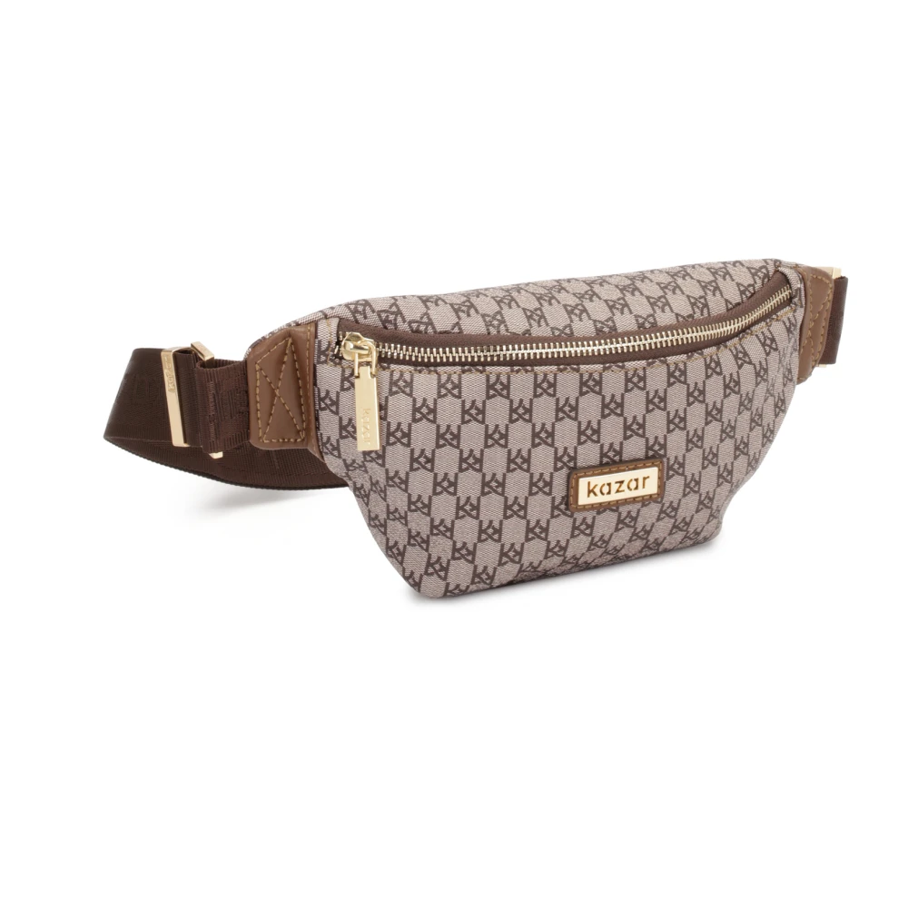 Kazar Stijlvolle monogram heuptas Brown Dames