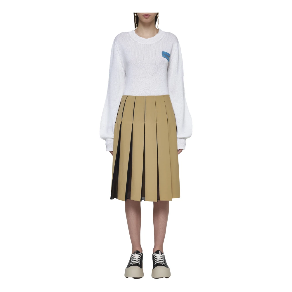 Marni Trendy Sweater Selection White Dames