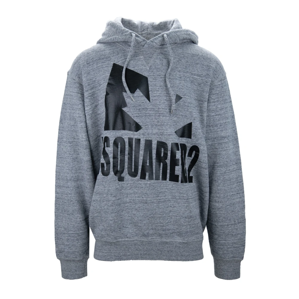 Dsquared2 Heren Sweatshirt met Veters Gray Heren