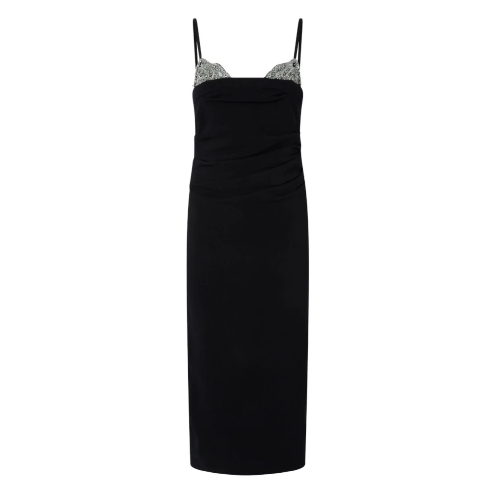 Pinko Women's Black Party Dresses, M, Carruba