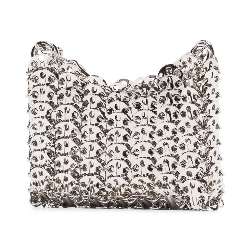 Paco Rabanne Stijlvolle schoudertas met Nano-ontwerp Gray Dames