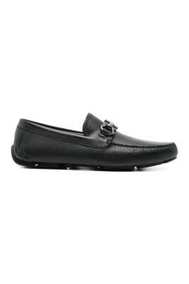 black-leather-slip-on-loafers