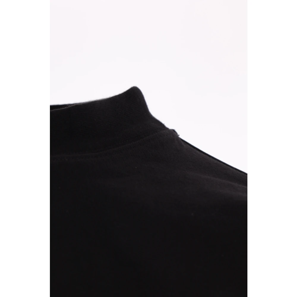 Balenciaga Deconstructed Trompe lOeil T-shirt met Contrastlogo Black Heren