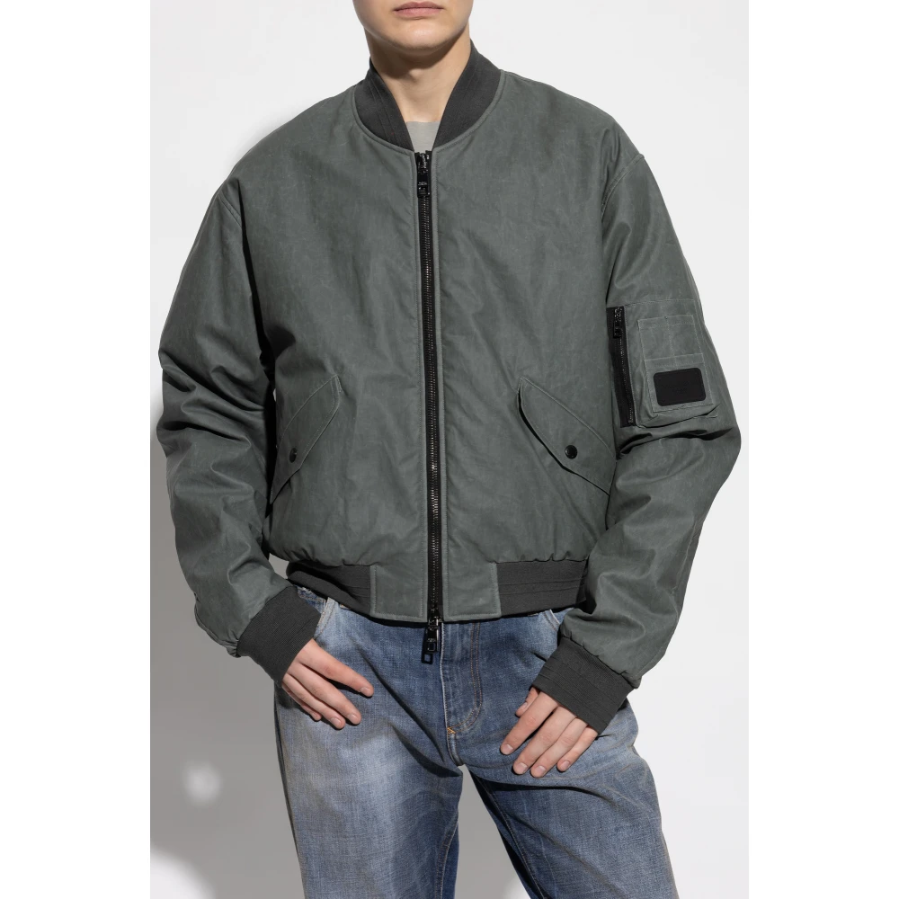 Dolce & Gabbana Linnen jas Green Heren