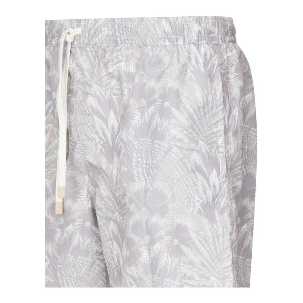 Eleventy Grijze Zee Kleding met Trekkoord Tailleband Gray Heren