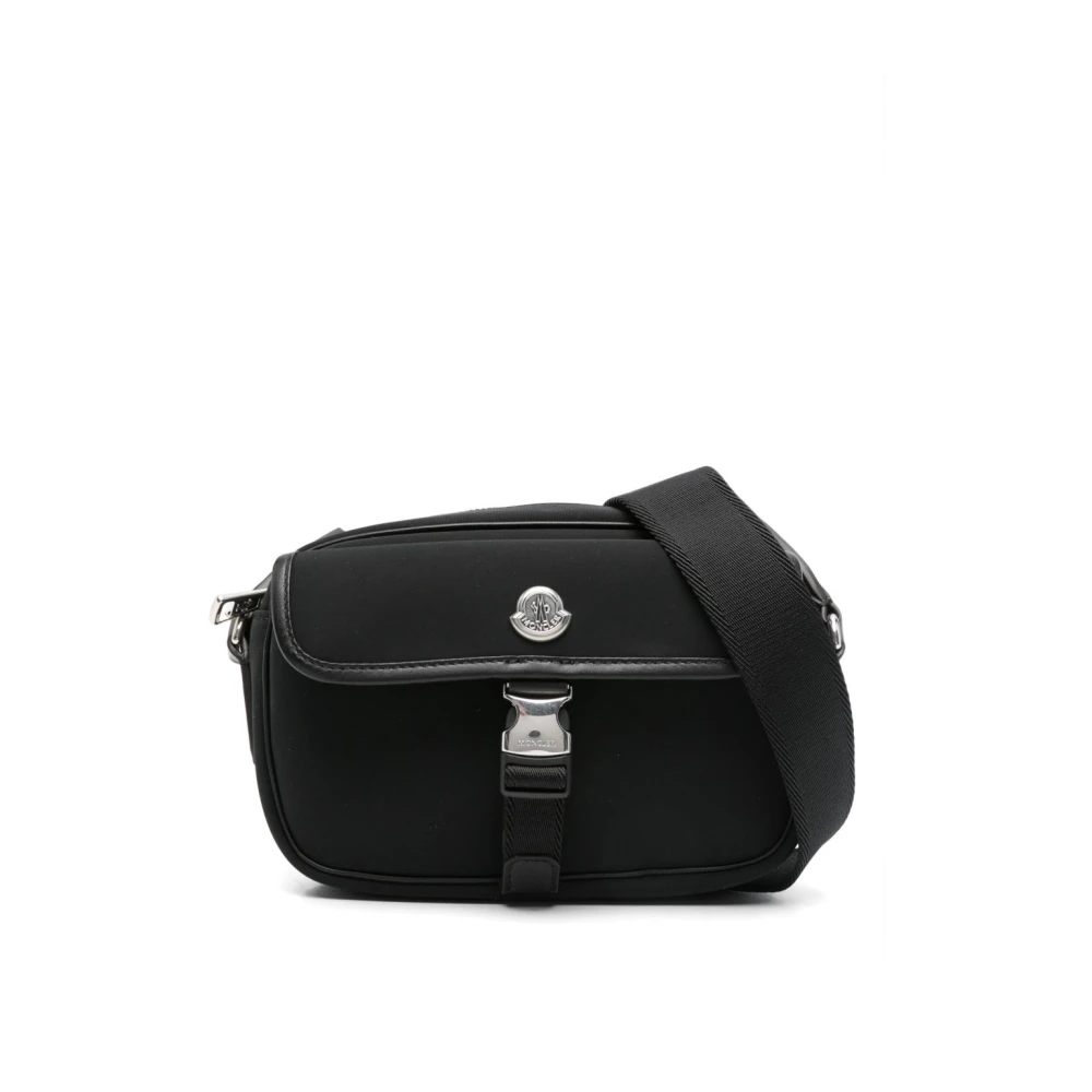 Moncler Women's Black Shoulder Bag Stylish Model - Cross Body Bags - One Size- Bags
