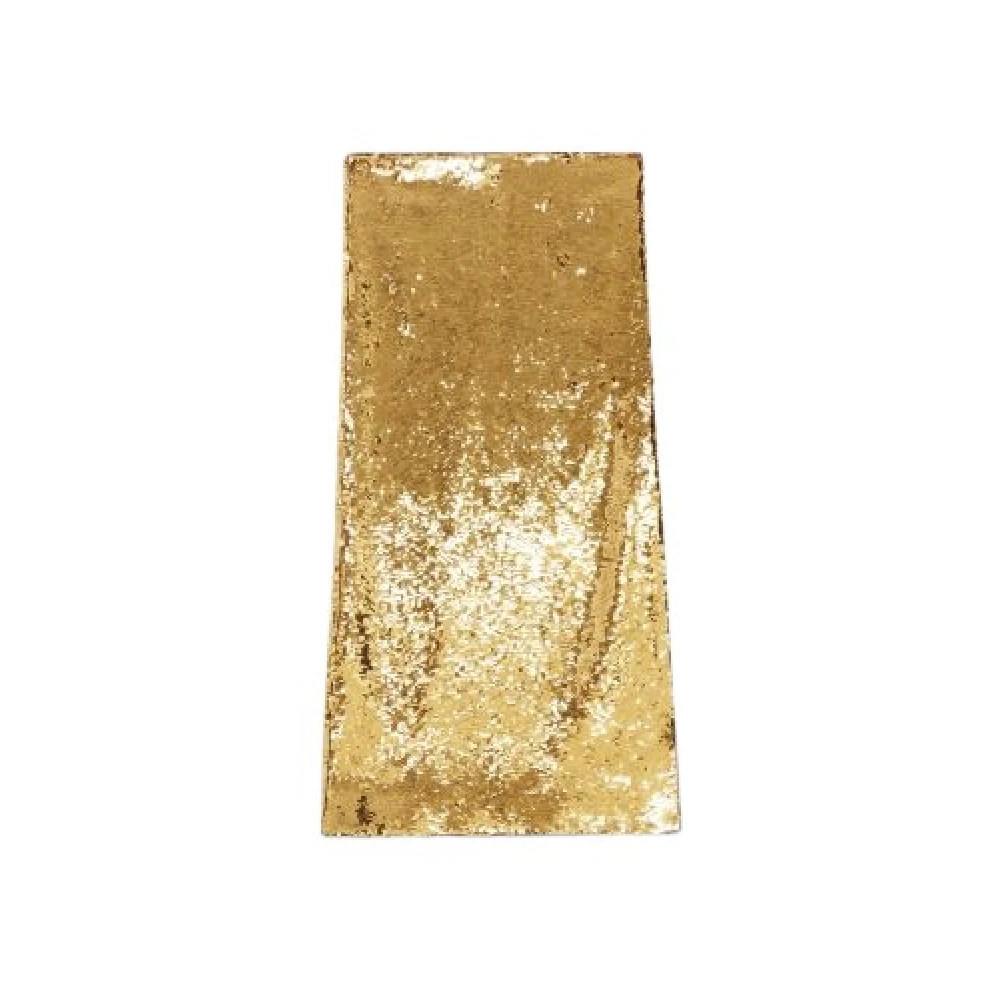 Ermanno Scervino Gouden Pailletten Rok Yellow Dames
