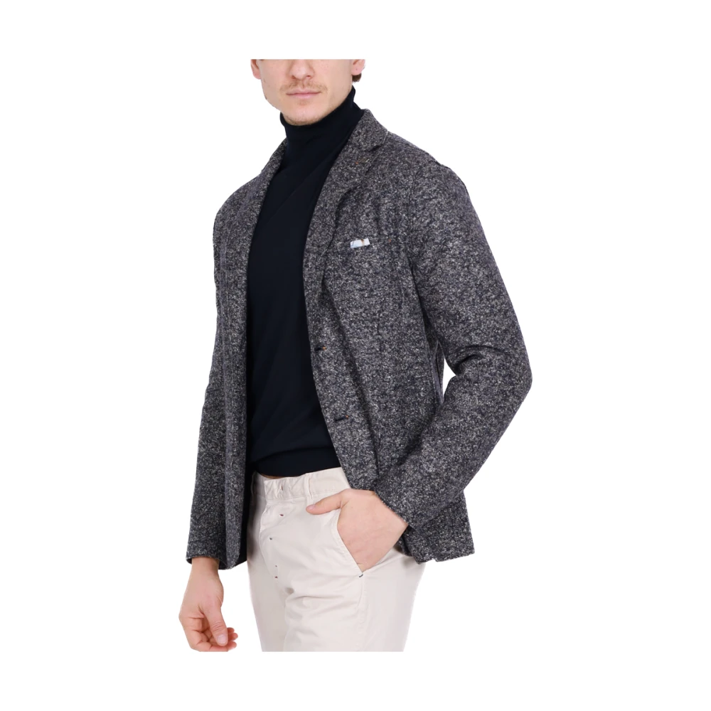 BOB Grijze Single-Breasted Blazer Pepe Sale Gray Heren