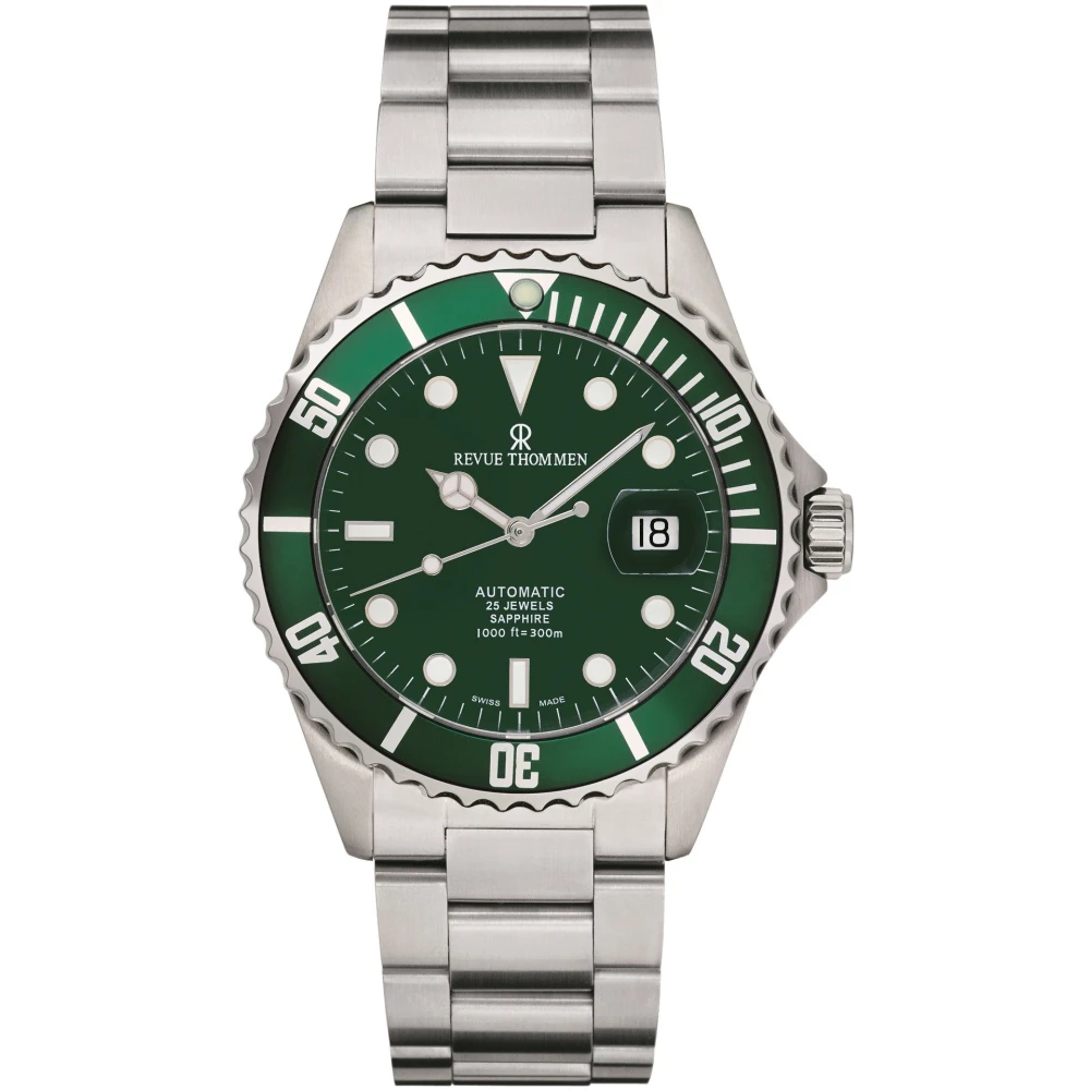 Revue Thommen Gray Automatic Watch - Male - Watches - One Size - Accessories