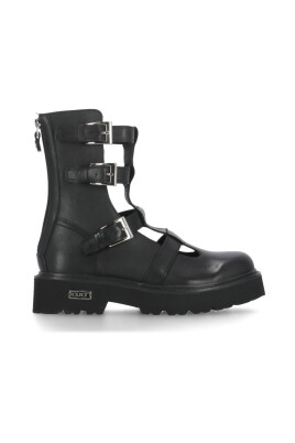black-leather-buckle-boots