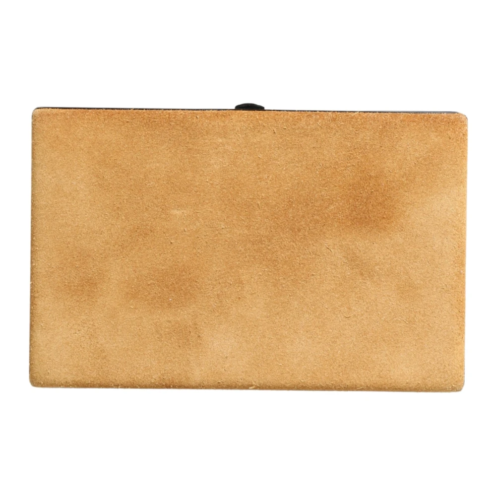Dolce & Gabbana Unisex Beige Miniature Clutch Purse - Wallets & Cardholders - One Size - Accessories