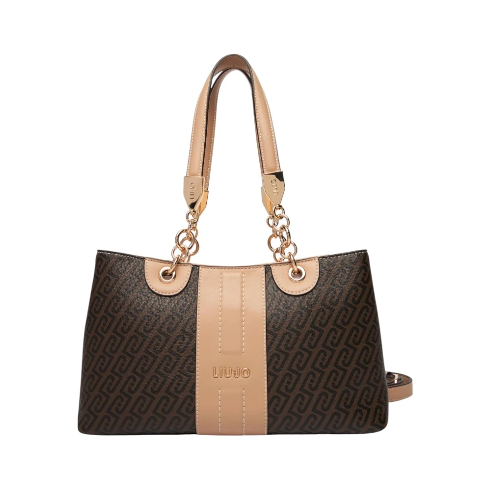 Liu Jo Vrouw Bruin Tassen Dames, One Size, Leer, Ematite Schoudertas