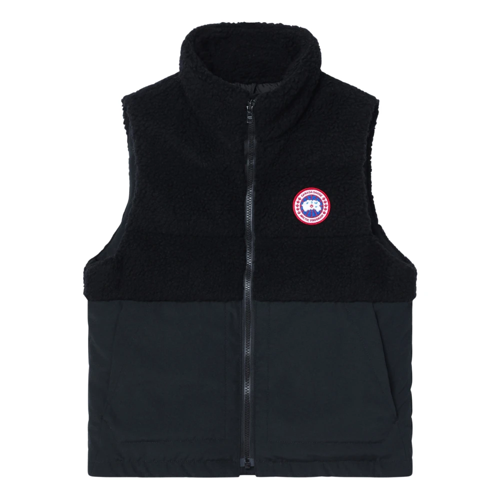 Canada Goose Stijlvolle Puffer Vest Jas Black Heren