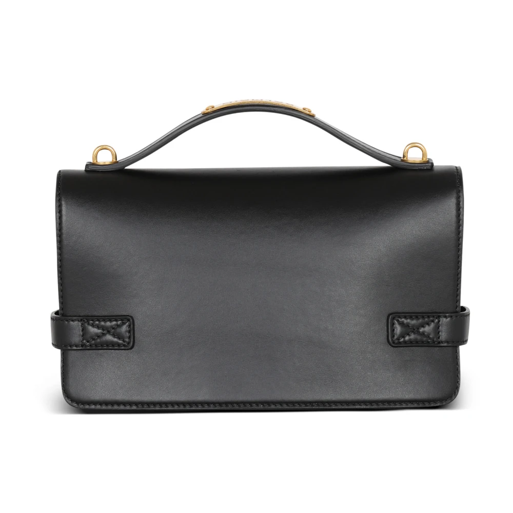 Balmain Gladleren B-Buzz 24 tas Black Dames