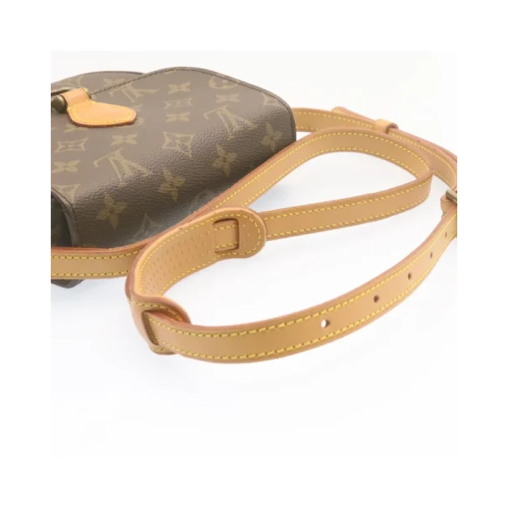 Louis Vuitton Vintage Tweedehands Louis Vuitton Cartouchiere in Monogram Canvas Brown Dames