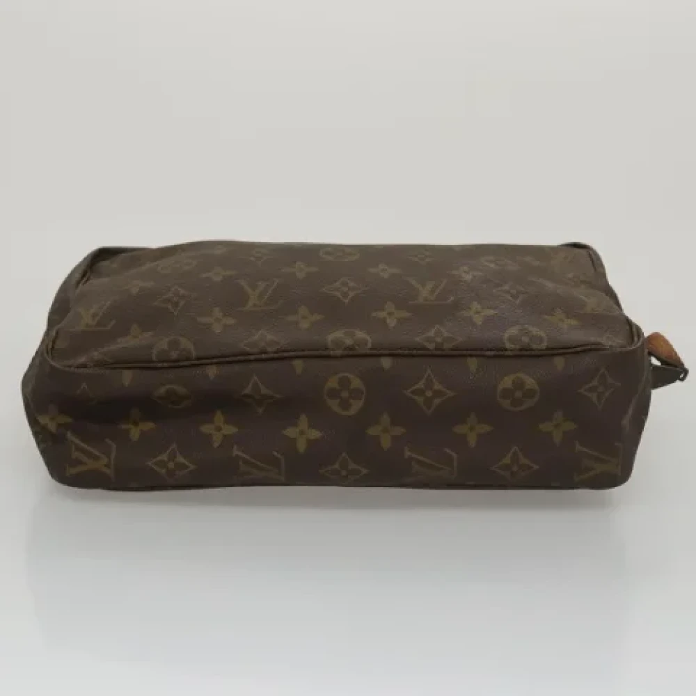 Louis Vuitton Vintage Pre-owned Canvas clutches Brown Dames