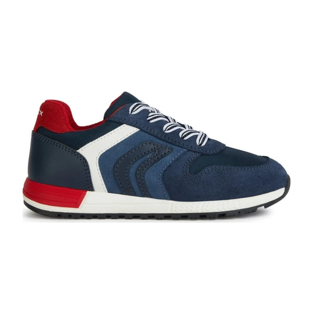 Geox Boys Multicolor Navy Blue Kids Trainers Size 32 Eu