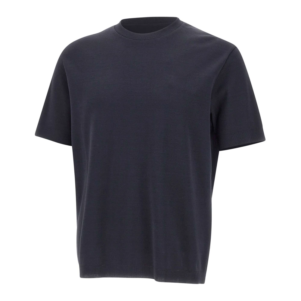 Herno Hombre Azul Camisetas, Talla: M