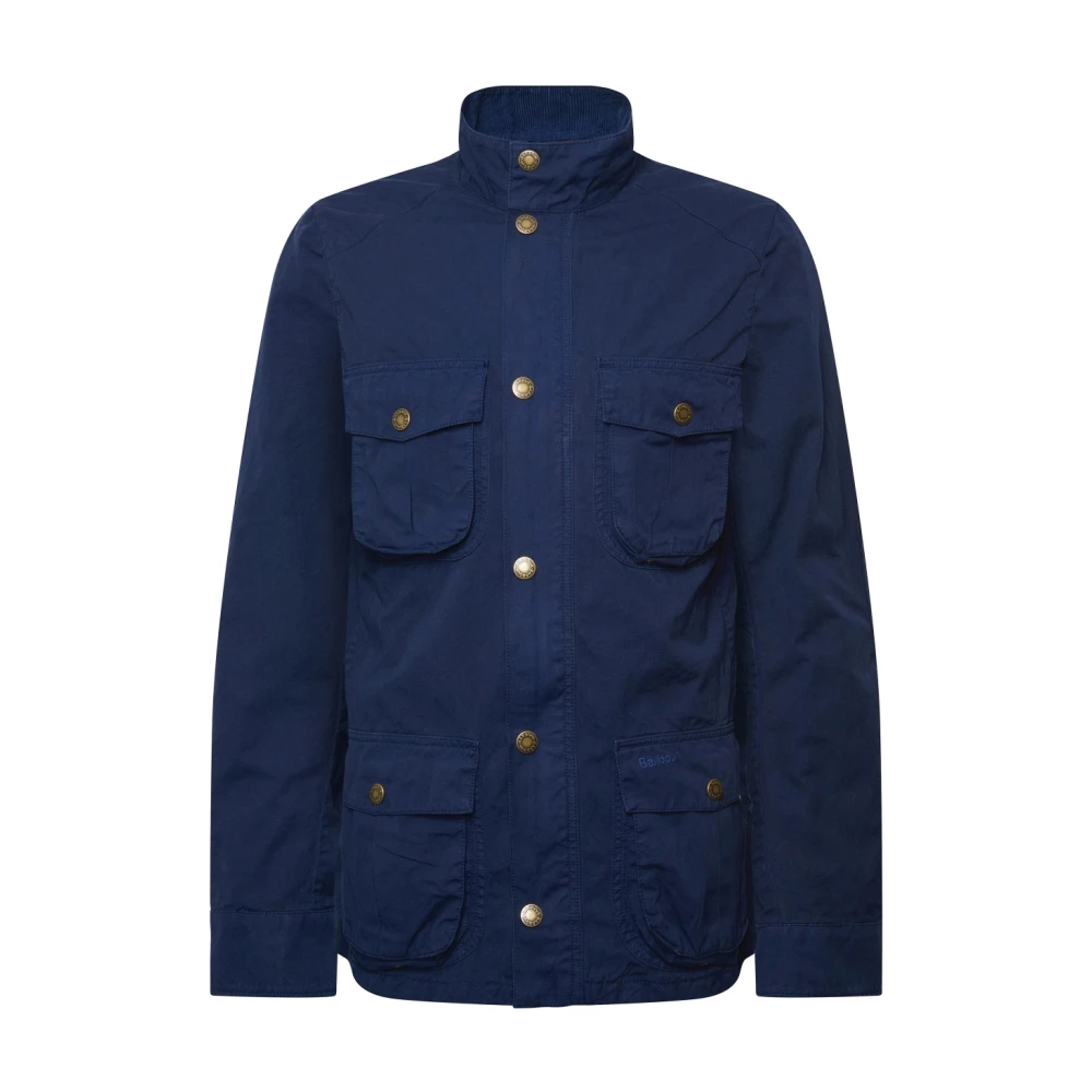 Barbour Blå Casual Corbridge Jacka Blue, Herr