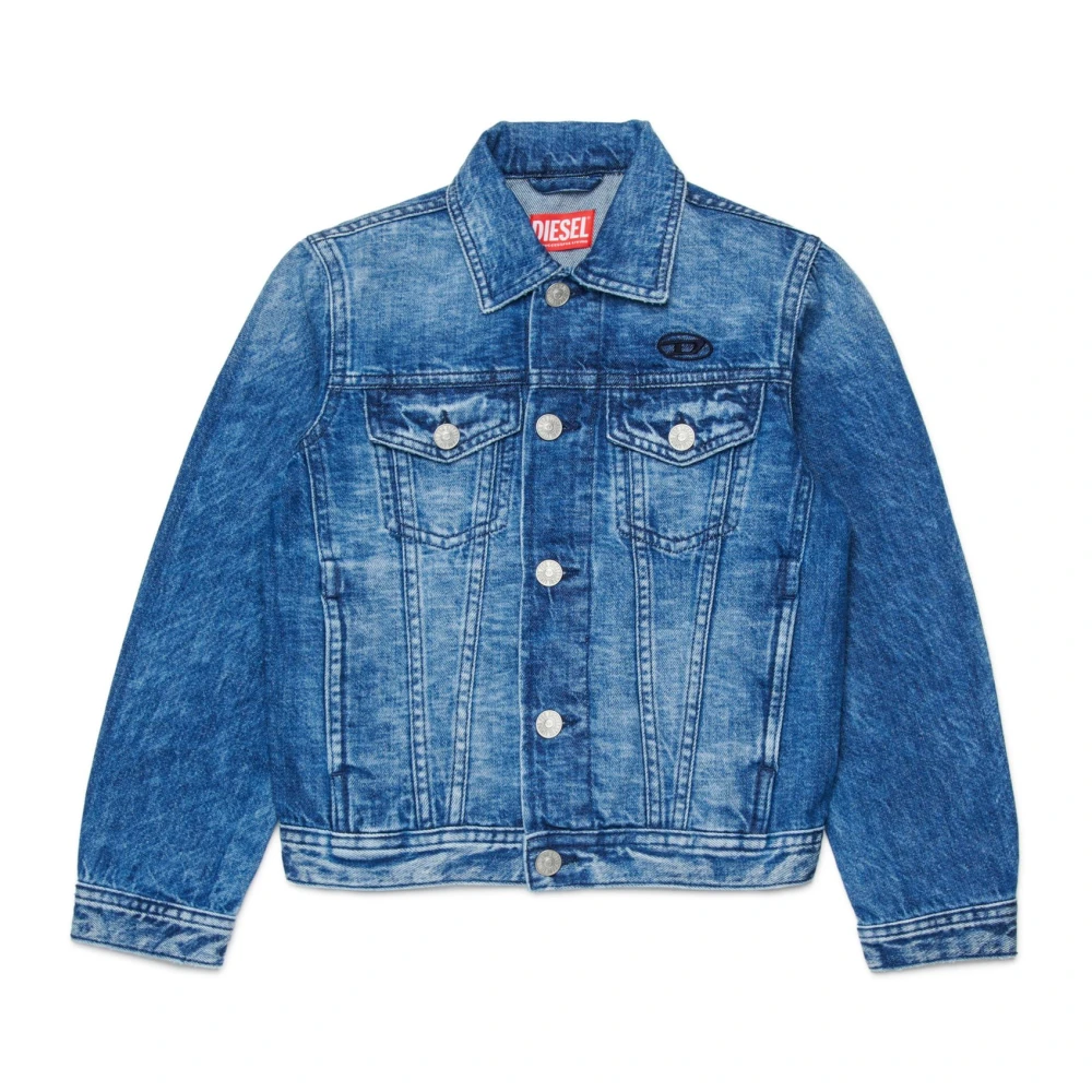 Diesel Boys Blue Light Jackets, 8 Y, Jnhill Jacket