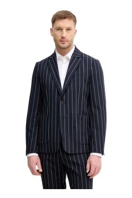 Blazer i stretchviskosblandning