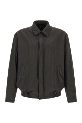 Herringbone Stripe Blouson