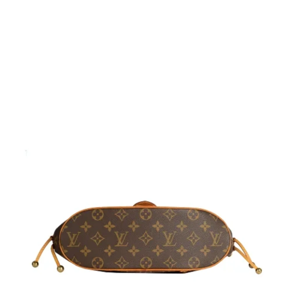 Louis Vuitton Vintage Pre-owned Suede handbags Brown Dames