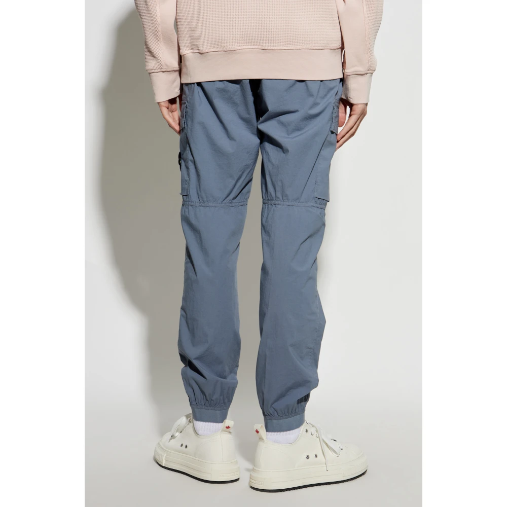 Stone Island Broek in cargostijl Blue Heren