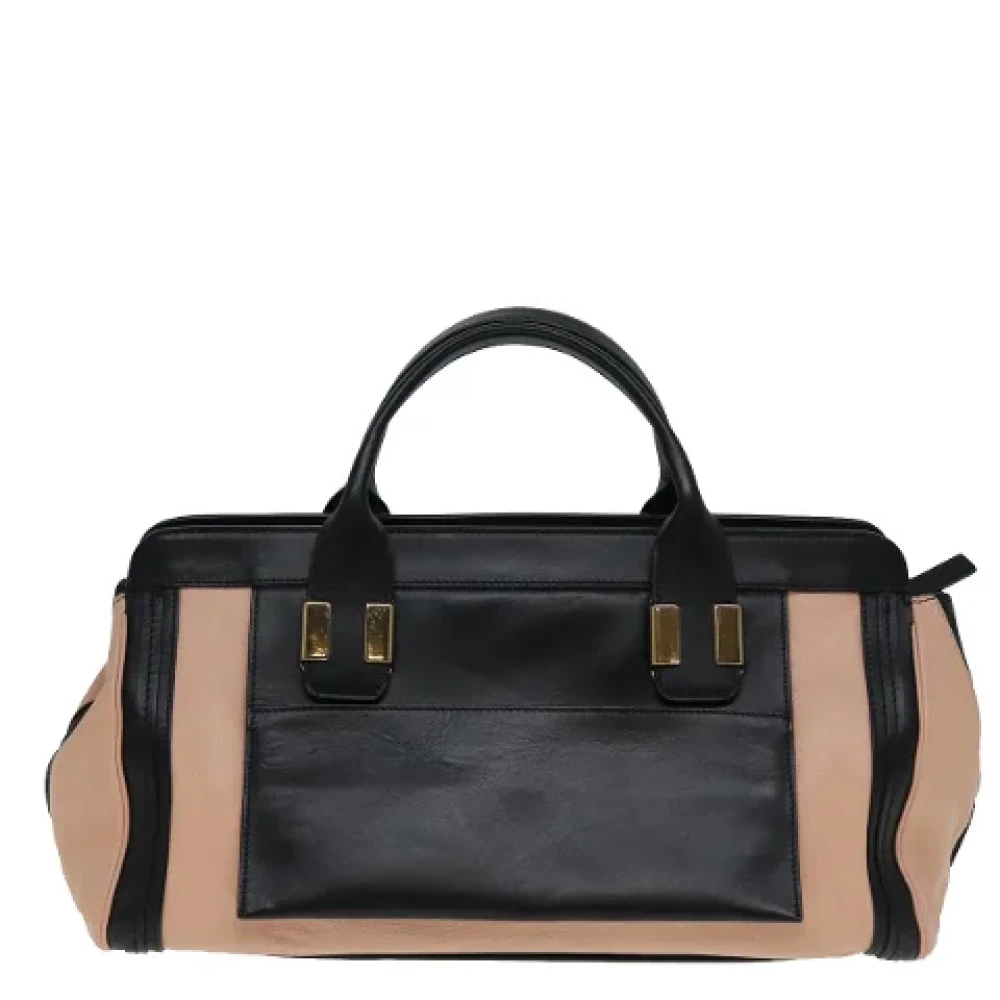 Chloé Pre-owned Leather handbags Black Dames