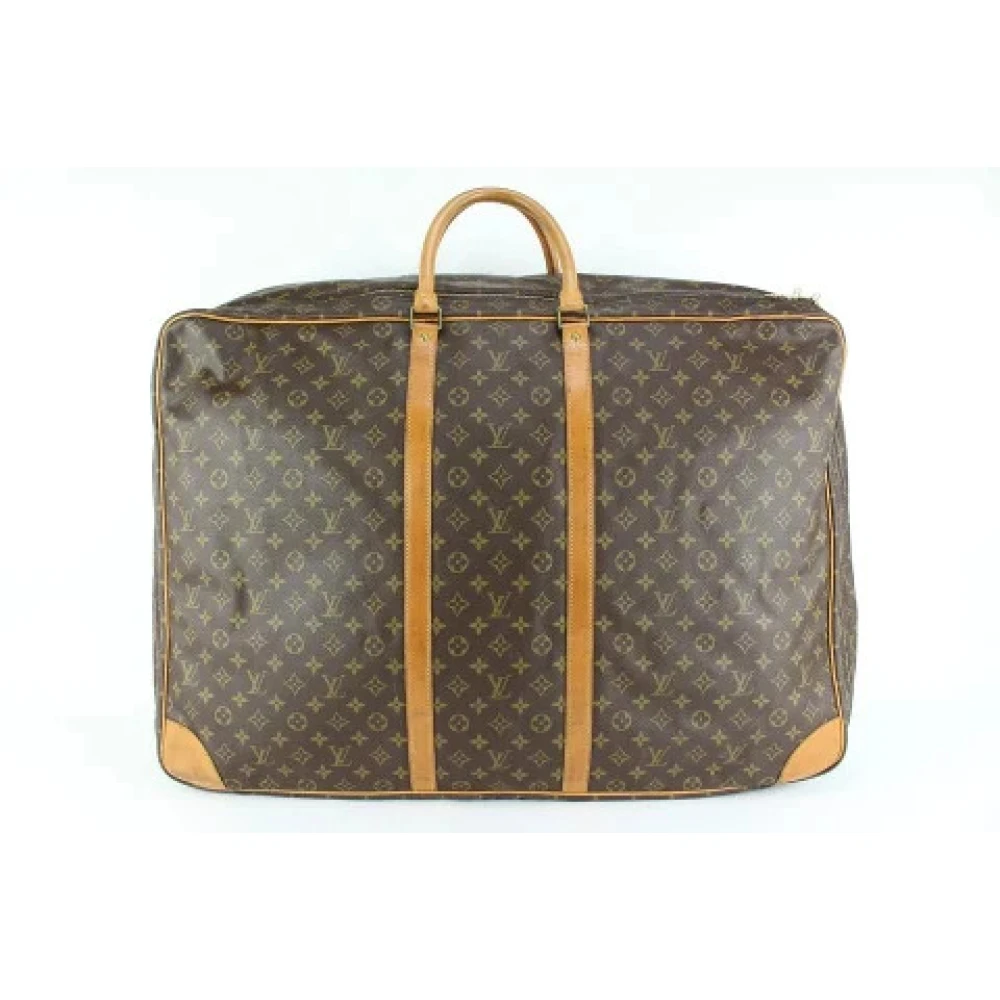 Louis Vuitton Vintage LV Väskor i Coated Canvas Brown, Dam