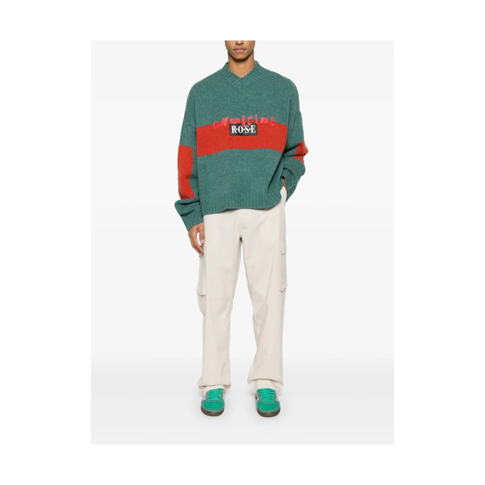 Daily Paper Ecru Broek met Riem en Zakken White Heren