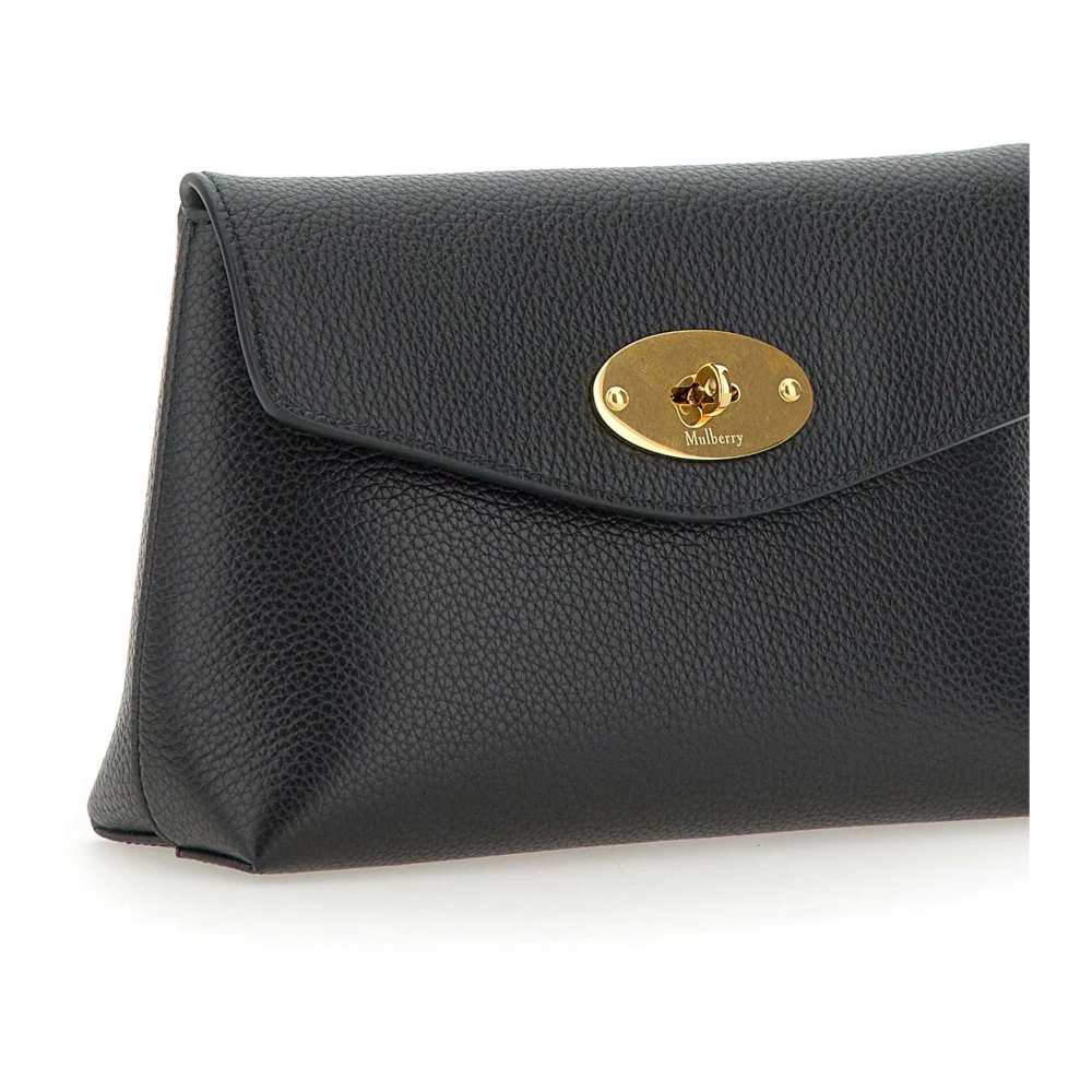 Mulberry Zwarte Leren Crossbody Tas Black Dames