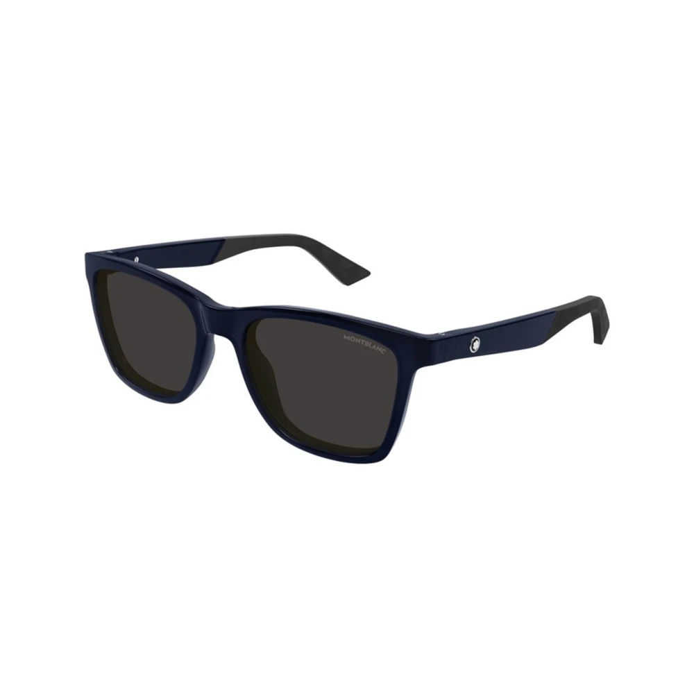 Montblanc Unisex Blue Sunglasses, 55 Mm, Authentic Glasses With Top-Notch Service