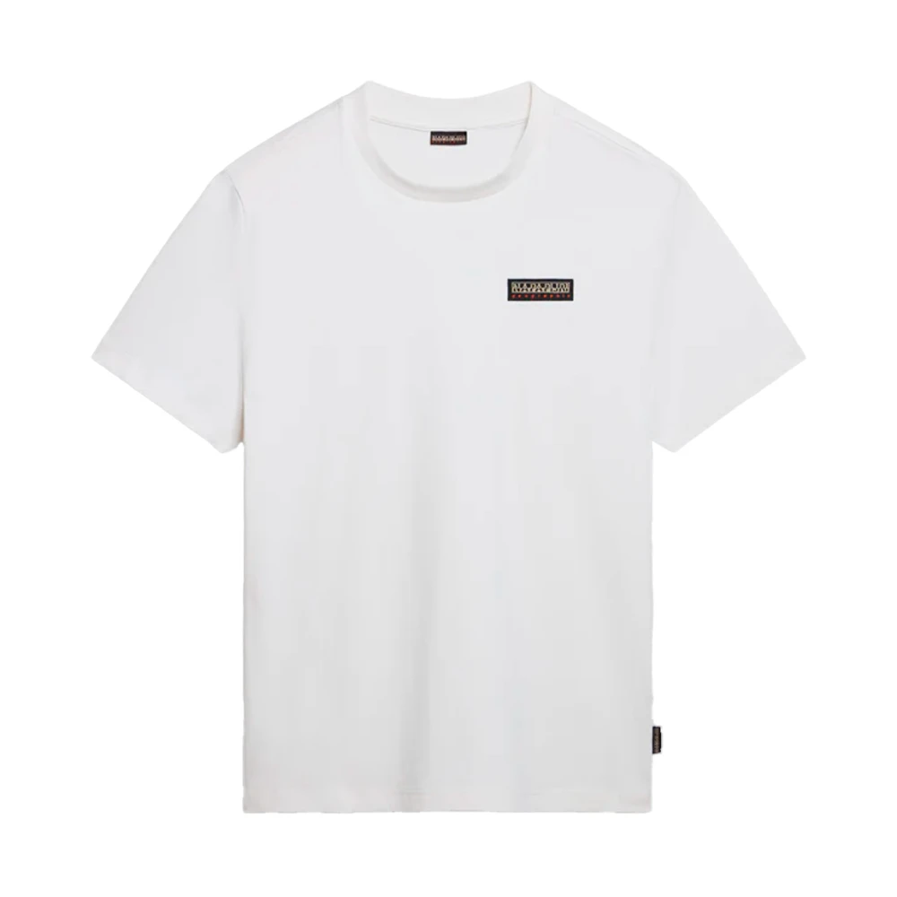 Napapijri Essential Short Sleeve T-Shirt White Heren