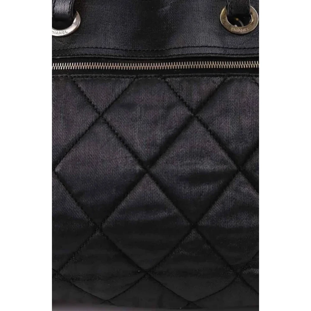 Chanel Vintage Pre-owned Fabric chanel-bags Black Dames