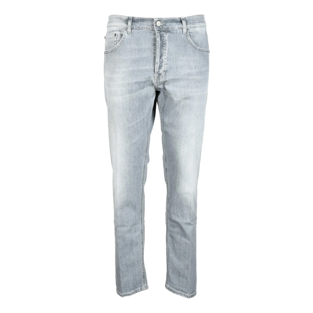 Dondup Icoon Knoopsluiting Jeans Gray Heren