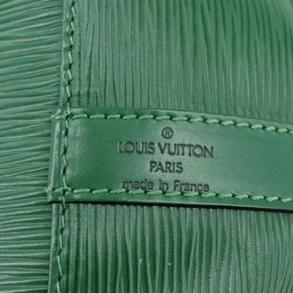 Louis Vuitton Vintage Pre-owned Leather louis-vuitton-bags Green Dames