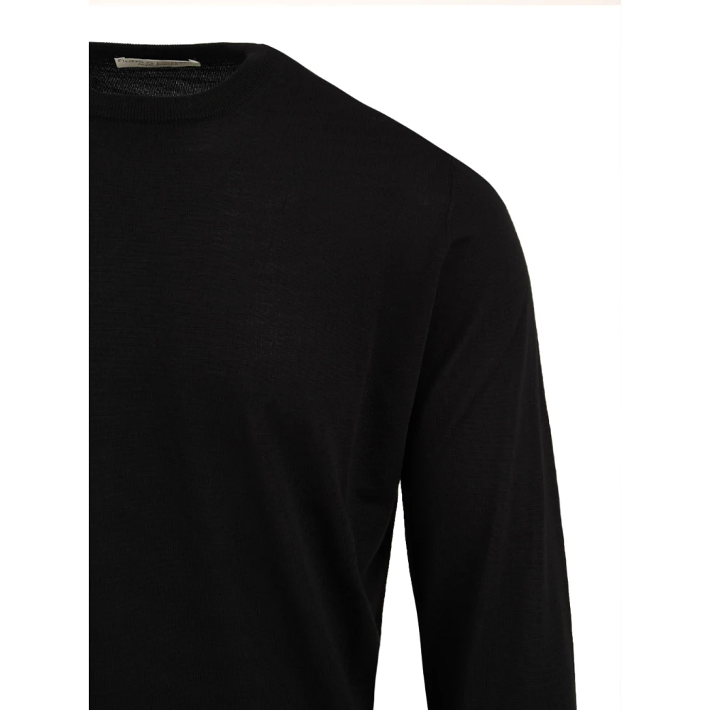Filippo De Laurentiis Zwarte Sweaters Model Gc1Ml Rm16R Black Heren