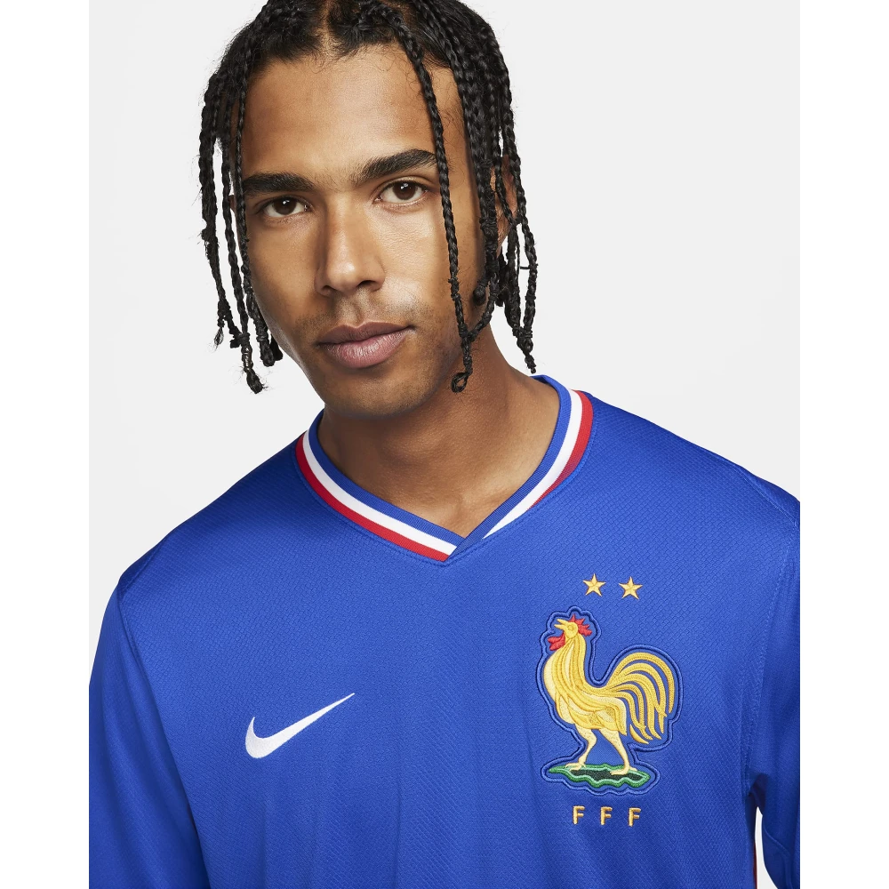 Nike Frankrijk Thuis Shirt 2024 2026 Blue Heren