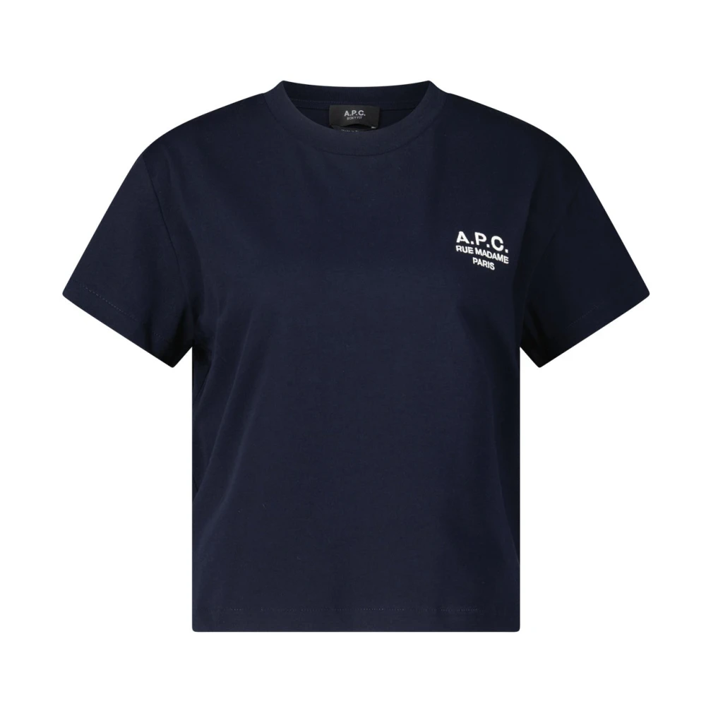 A.p.c. - Tops > T-Shirts - Blue - A.p.c. - Modalova