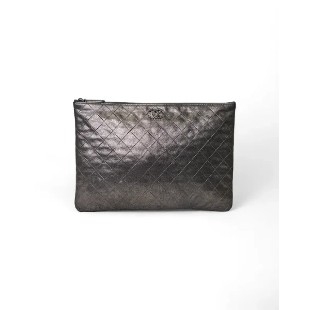 Chanel Vintage Pre-owned Fabric chanel-bags Black Dames