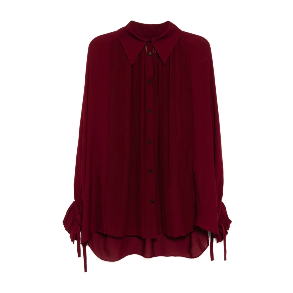 Khaite Oxblood Ceelo Top Brown Dames