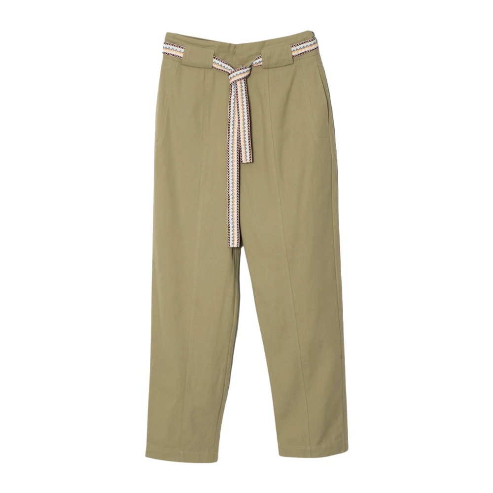 Trousers > Cropped Trousers - - Suncoo - Modalova