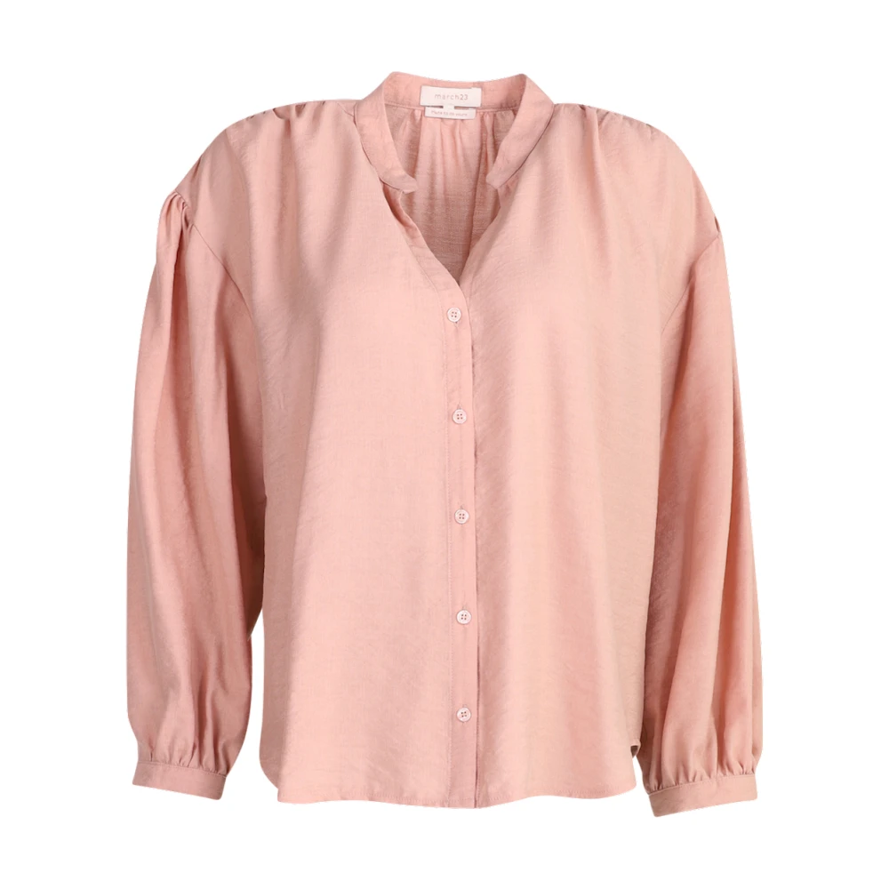 March23 Stijlvolle Rabat Blouse Pink Dames