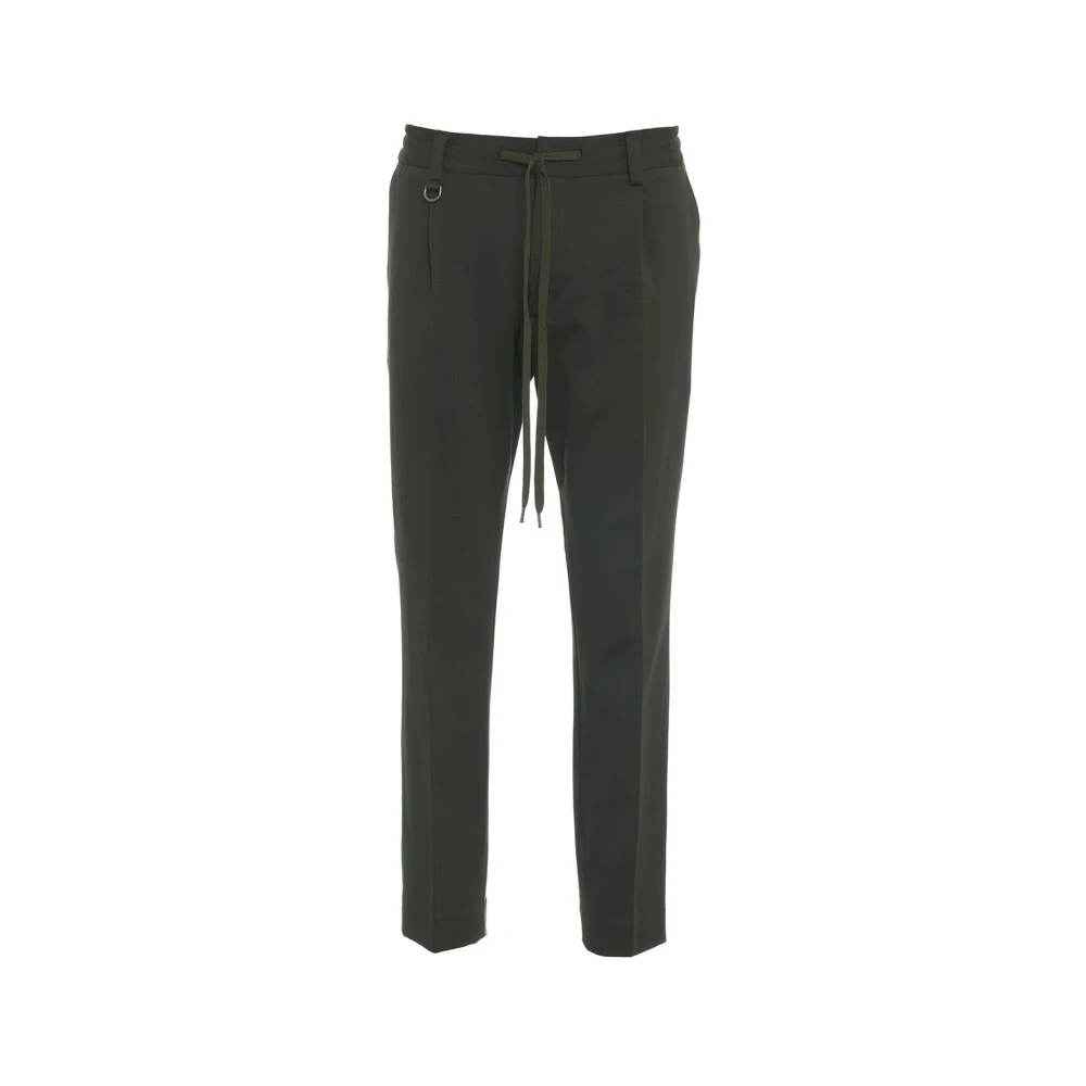 Paolo Pecora Groene Broek Aw24 Green Heren