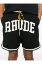 black-elastic-waistband-shorts-with-pockets